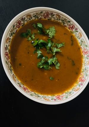 A picture of Chana Daal Amti.