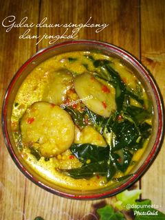 Foto resep Gulai daun singkong dan jengkol