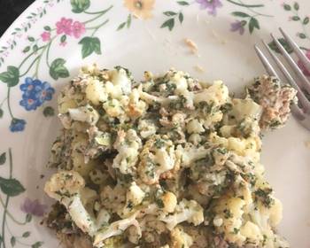 Update, Prepare Recipe Cauliflower tuna salad Delicious Perfect