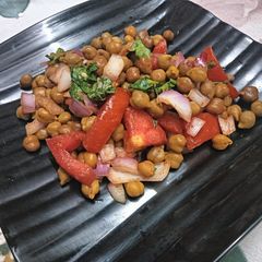 Kala Chana chaat A picture of Kala Chana chaat.