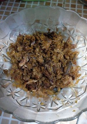 Foto resep Udang rebon goreng gurih