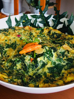 Foto resep Telur dadar daun pepaya Jepang