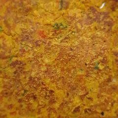 A picture of Besan ka chilla.