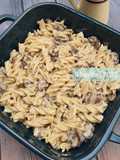 Creamy Cheese Mushroom Fusilli