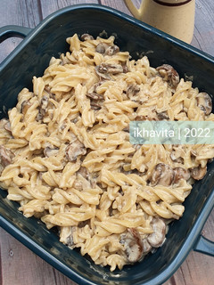 Foto resep Creamy Cheese Mushroom Fusilli
