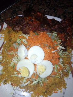 A picture of Dambun shinkafa.