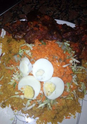 A picture of Dambun shinkafa.