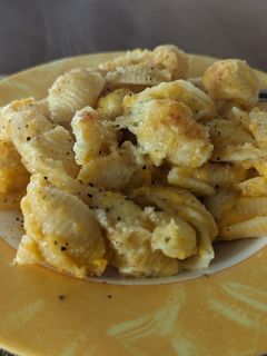 Φωτογραφία της συνταγής Mac and cheese με κολοκύθα