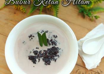 Resep Populer Bubur Ketan Hitam (Metode 5.30.7) Ala Warteg