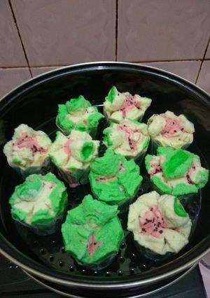 Foto resep Bolu kukus mekar anti gagal