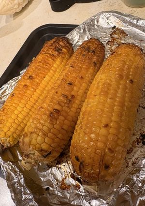 氣炸鍋玉米 的食譜成品照片