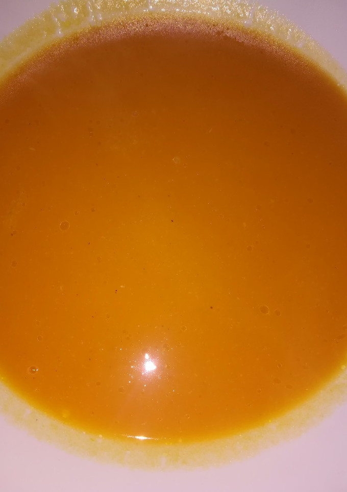 Una foto de Crema de calabaza