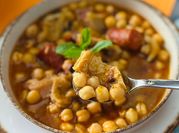 Una foto de callos a la andaluza