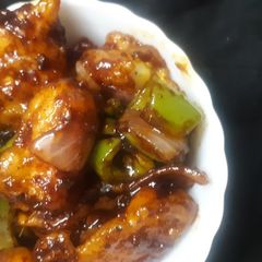 A picture of Chilli paneer.