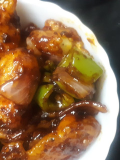 A picture of Chilli paneer.