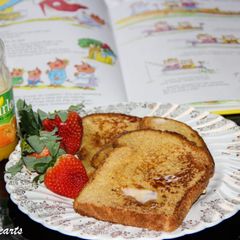 Skinny Baked Citrus French Toasts A picture of Skinny Baked Citrus French Toasts.