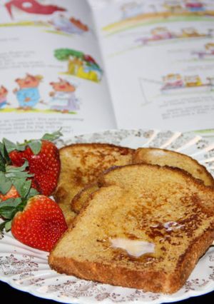 A picture of Skinny Baked Citrus French Toasts.