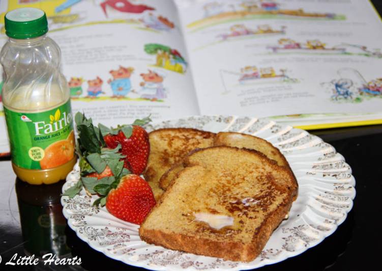 Recipe of Homemade Skinny Baked Citrus French Toasts