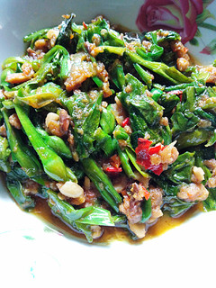 Foto resep Genjer sambal oncom