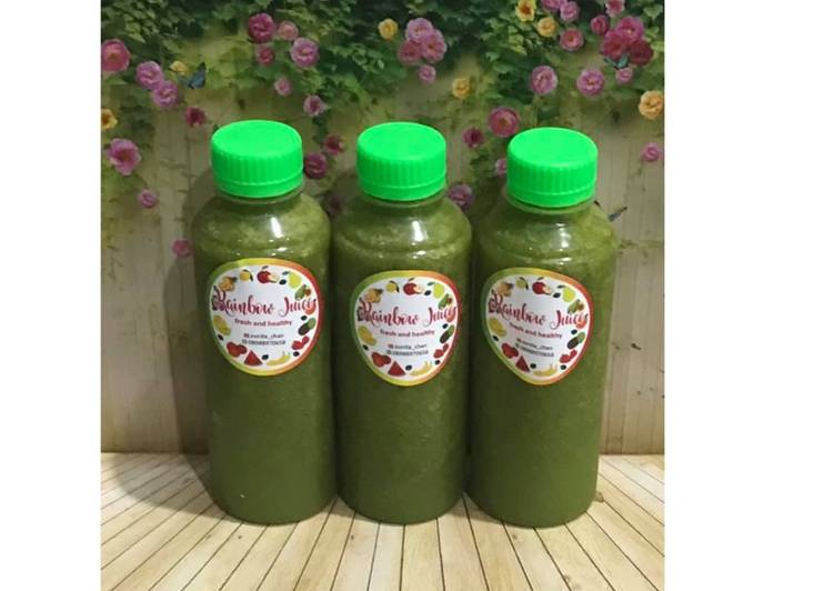 Diet Juice Mango Broccoli Lemon Apple Moringa