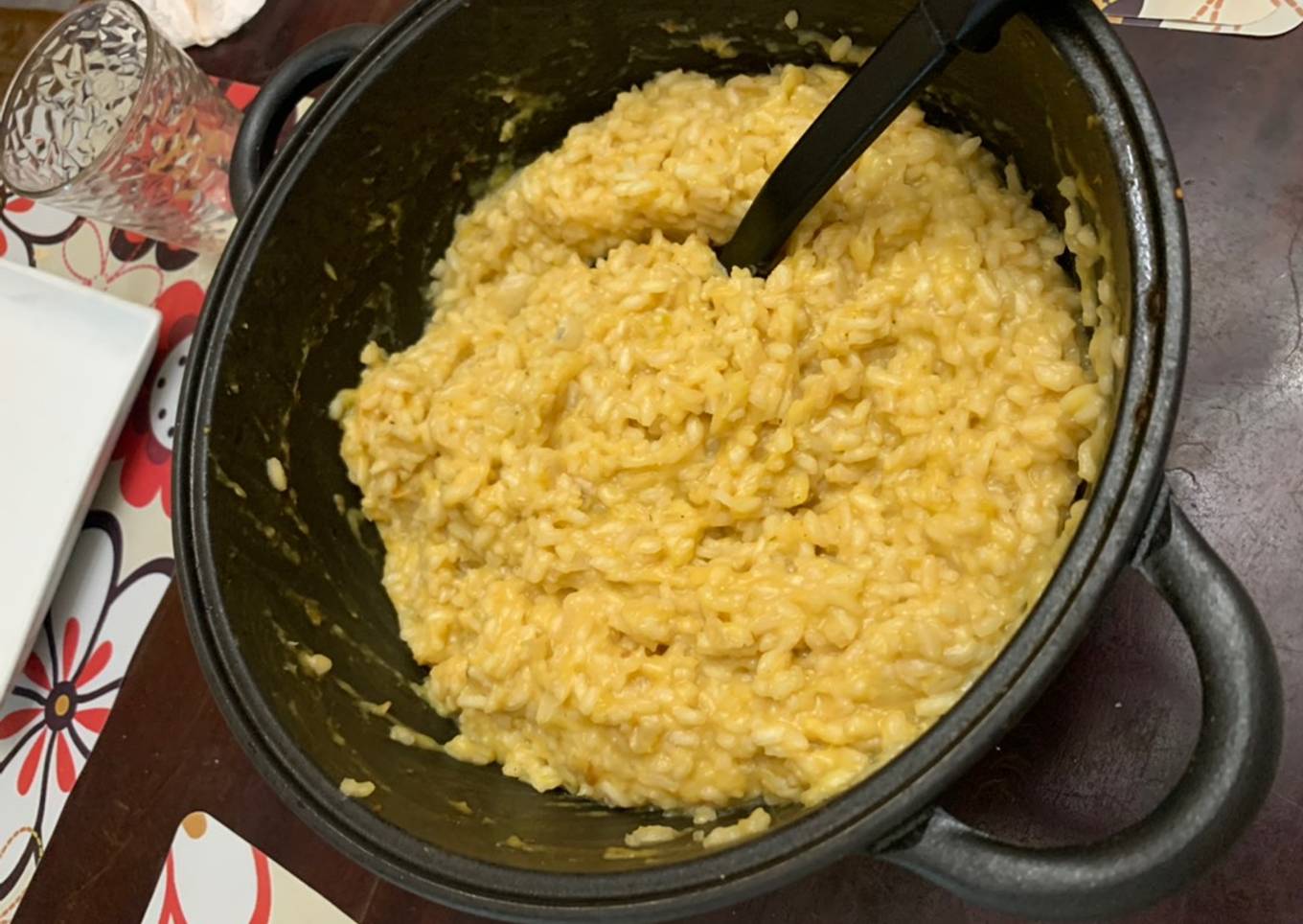 Risotto de calabaza