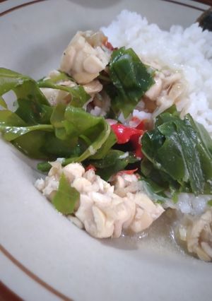 Foto resep Sayur Tempe Daun Melinjo