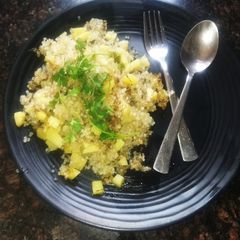 A picture of Sabudana khichdi.