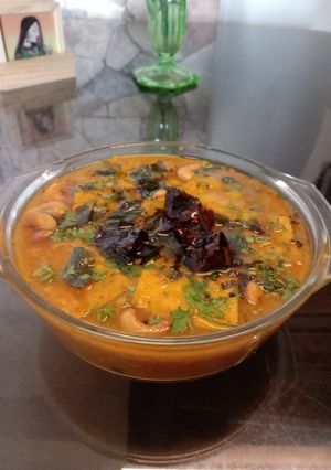 A picture of Dal dhokli.