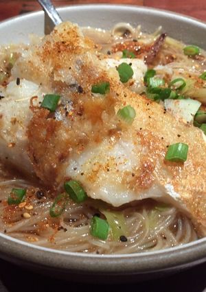 A picture of Cod and Noodles.