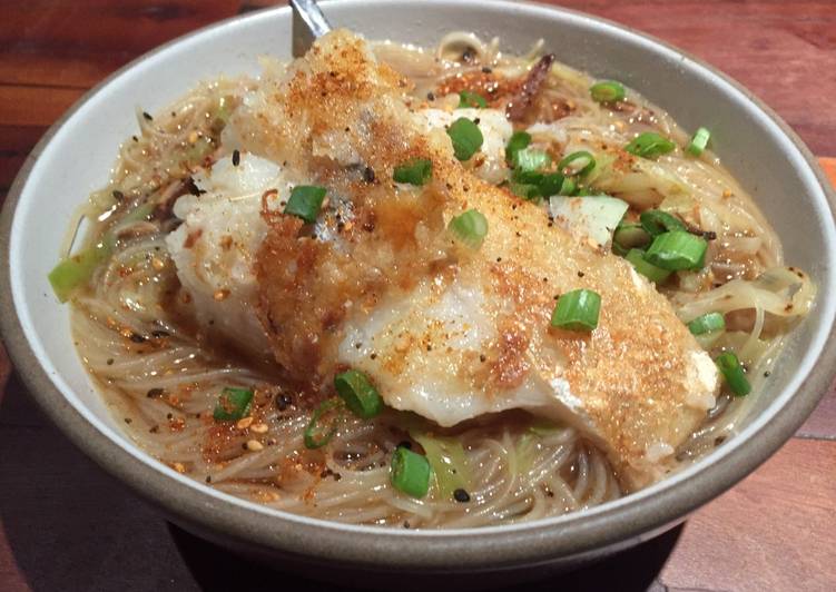 How to Make Favorite Cod and Noodles