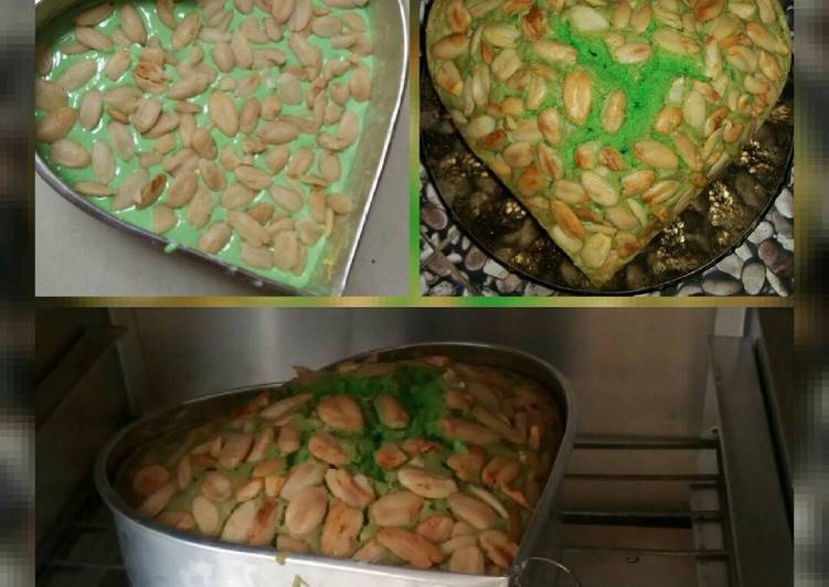 Bolu Pandan Hati kenari
