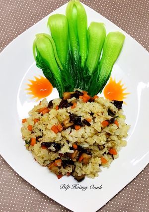 Hình của món Cơm Chiên Nấm Chay🍄🥕.