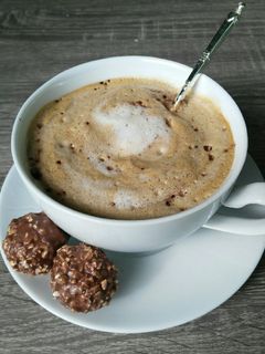 صورة لوصفة كابتشينو صحي