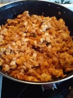 Una foto de Migas extremeñas hoy echas por mí el chef David rico rico arribe