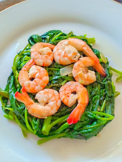 Foto resep Cah Kangkung Udang