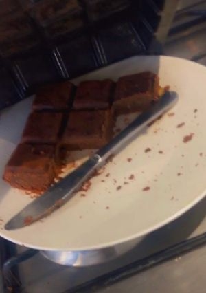 Une photo de Brownie bananes chocolat