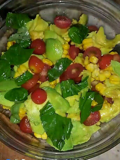 Una foto de Ensalada primavera