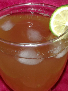 A picture of Chilled tamarind lemon juice.