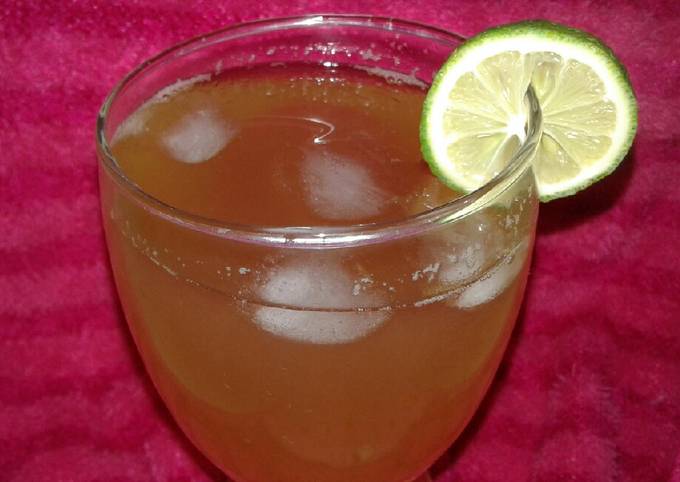 Chilled tamarind lemon juice