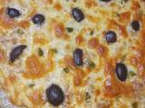 Pizza sin harina (masa de arroz)