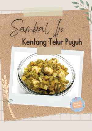 Foto resep Sambal Ijo Kentang Telur Puyuh