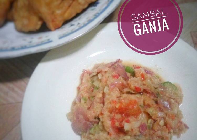 Cara Gampang Membuat Sambel ganja, Bisa Manjain Lidah