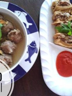 Foto resep Bakso Sapi.. 🐮😊