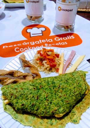 Una foto de Masa saludable para panqueques