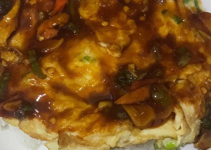 Resep Telur Ala Fuyunghai anak kosan Anti Gagal