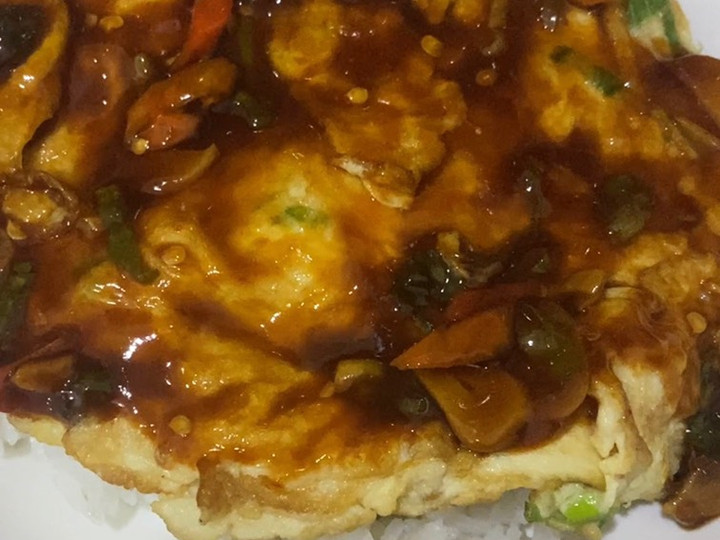 Resep Telur Ala Fuyunghai anak kosan Anti Gagal