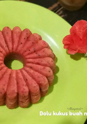 Foto resep Bolu kukus buah naga merah
