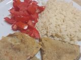 Milanesa de berenjena rellena
