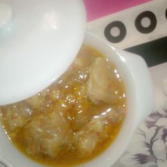 A picture of Chicken pepper soup.