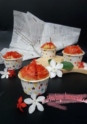 Foto resep 473. Muffin Keju Kemerdekaan